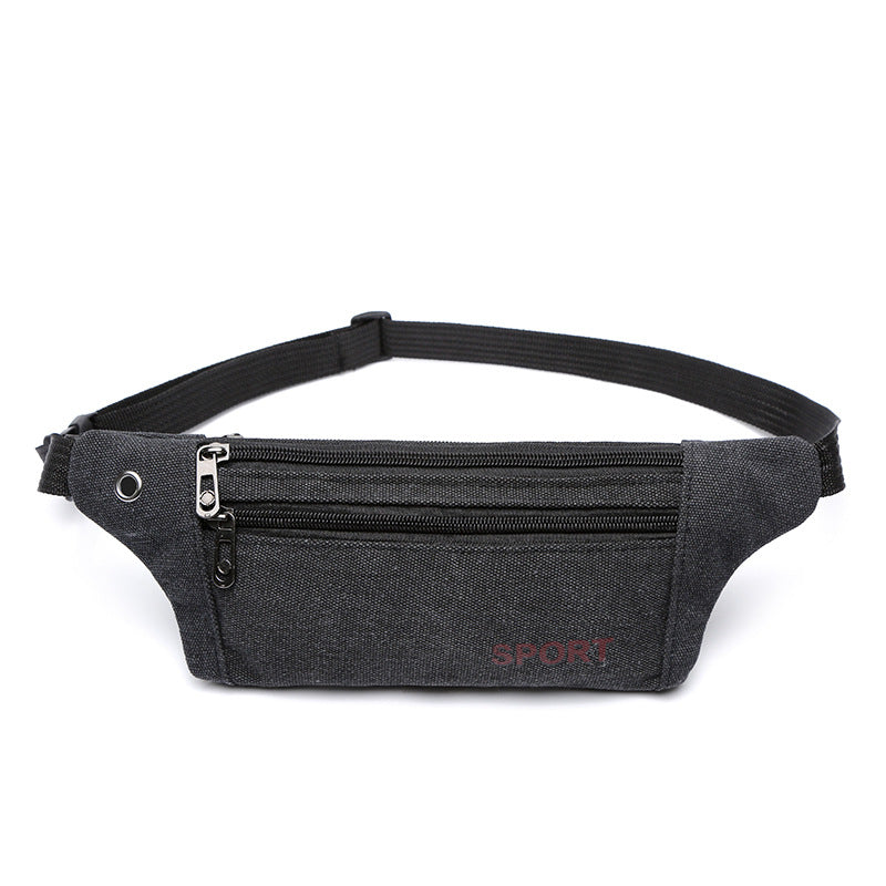 Women's & Men's & Canvas Invisible Next To The Waist Packs