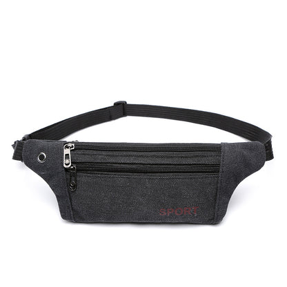 Women's & Men's & Canvas Invisible Next To The Waist Packs