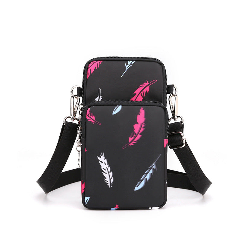 Innovative Female Oxford Cloth Vertical Mini Phone Bags