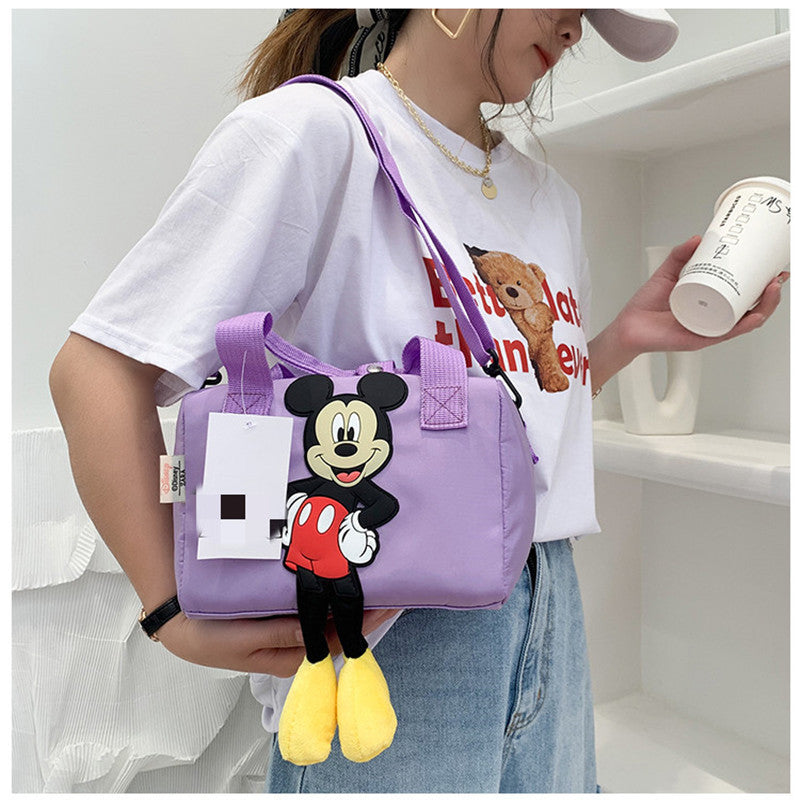 Children's Nylon Cute Bowling Fashion Portable Children's Shoulder Bags