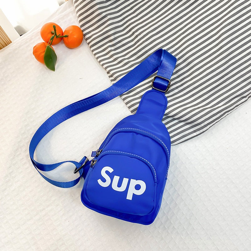 Children's Cute Korean Cartoon Nylon Change Snack Children's Waist Packs