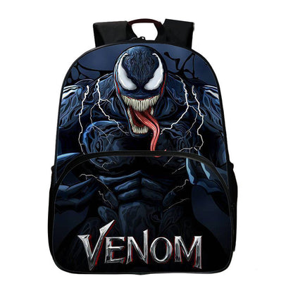 Sacs d'école polyvalents pour élèves de l'école primaire Marvel Venom avec impression Hero Avengers