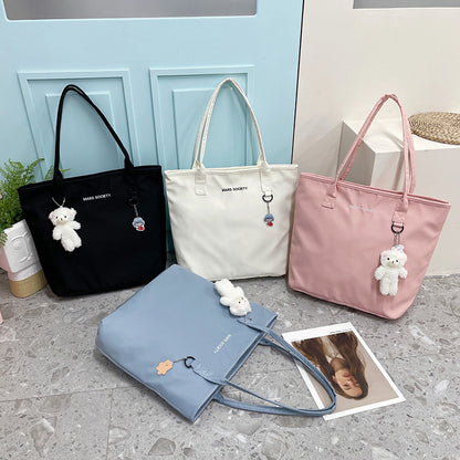 Charming Mori Soft Canvas Female Style Bags