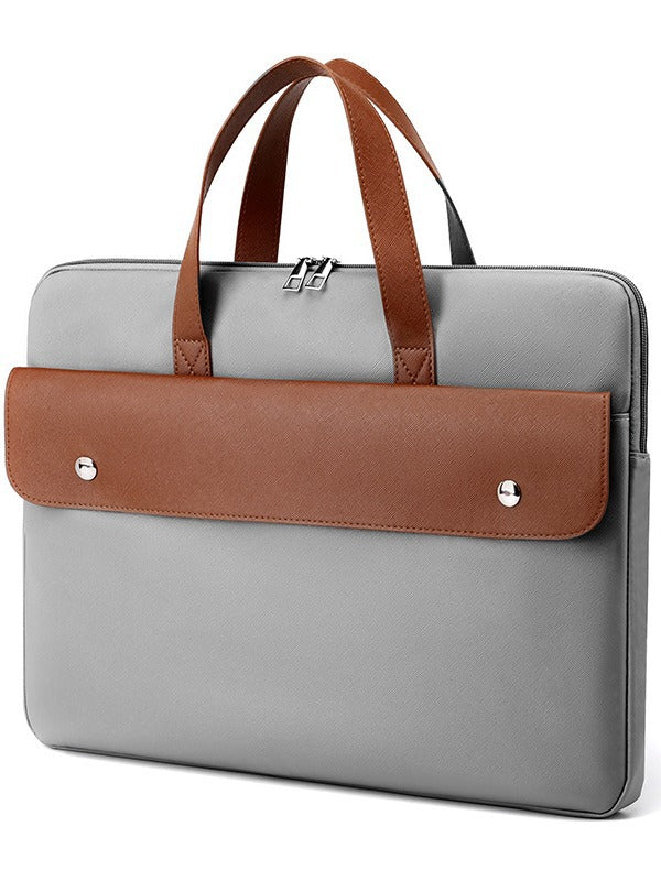 Inch Solid Color Notebook Matching Document Laptop Bags