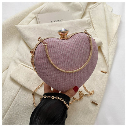 Women's High-grade Texture Can Be Love Pouch Shoulder Bags