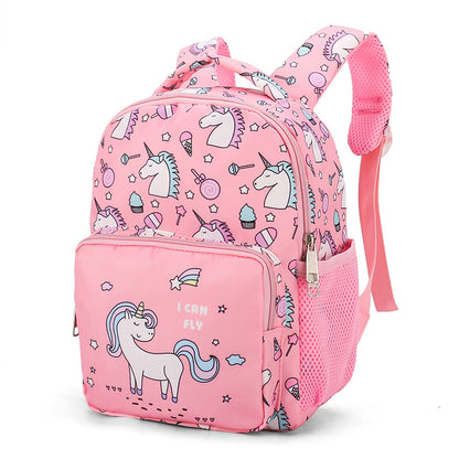 Sacs d'école pour enfants, élégants et charmants, avec motif de licorne mignonne, pour écoliers du primaire