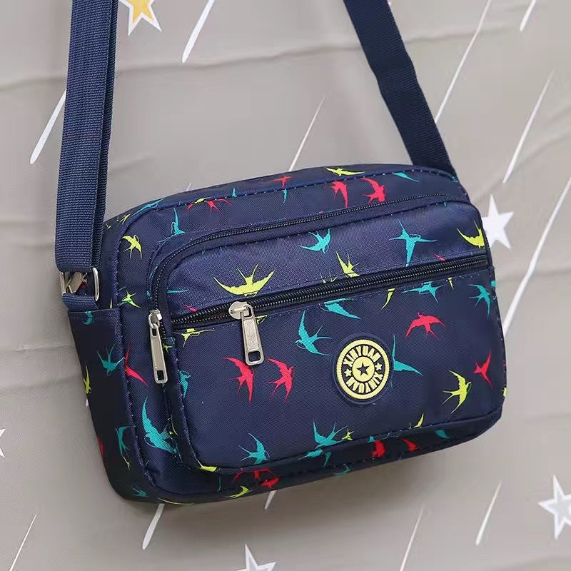 Flower Cloth Mummy Waterproof Oxford Hair Crossbody Bags