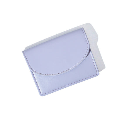 Women's Korean Style Solid Color Simple Ladies Wallets