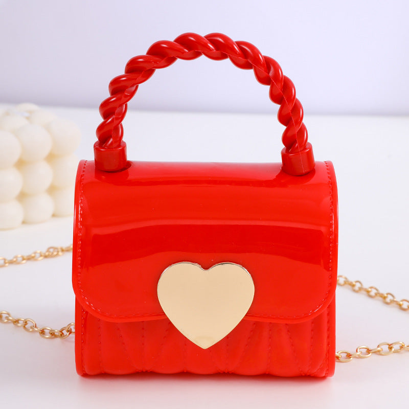 Women's Slouchy Creative Mini Love Gel Crossbody Bags