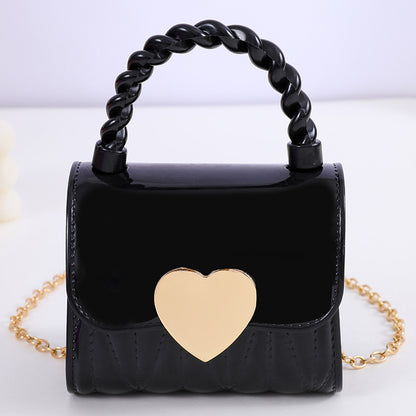 Women's Slouchy Creative Mini Love Gel Crossbody Bags