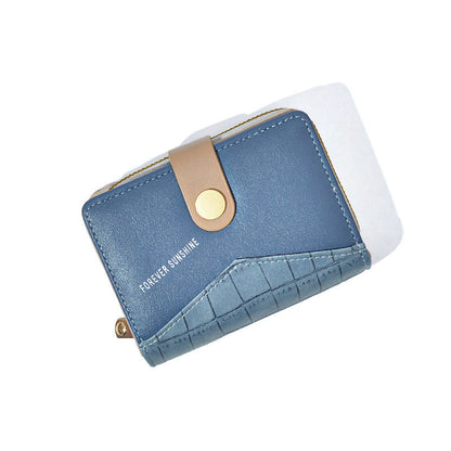 Women's Trendy Large Capacity Zipper Hasp Simple Ladies Wallets