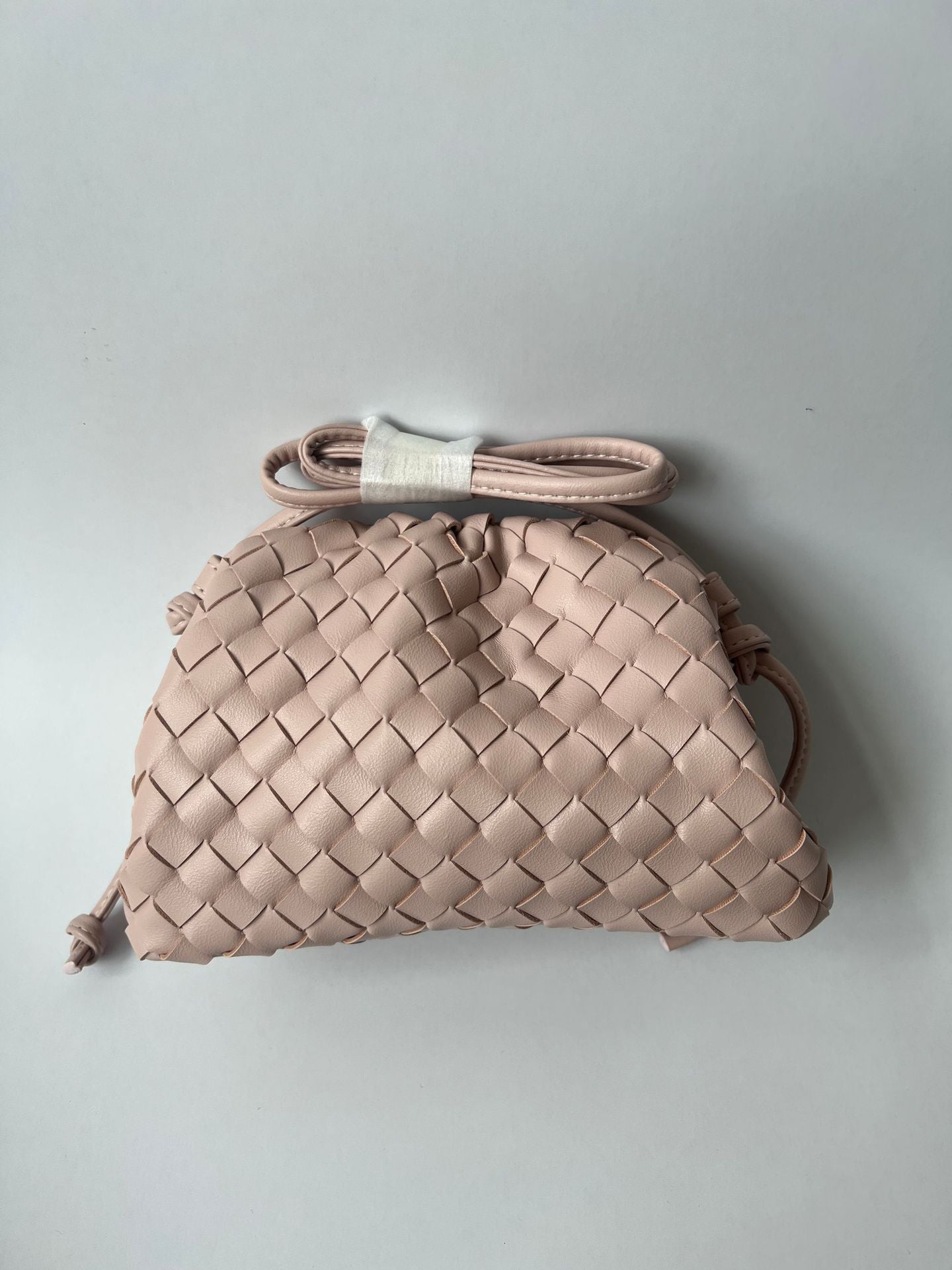 Women's Woven Cloud Retro Simple Dumpling Mini Handbags