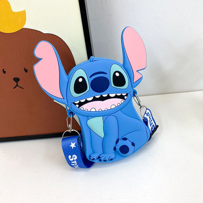 Silicone Boys Out Cartoon Small Creative Children's Shoulder Bags