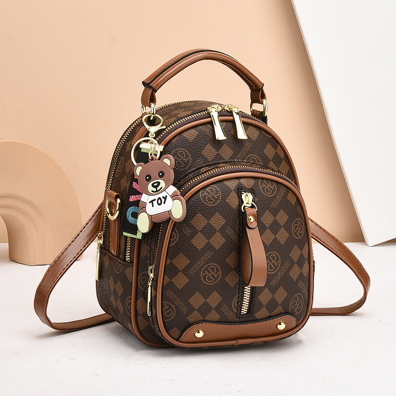 Women's Stylish Slouchy Soft Fashion Simple Backpacks