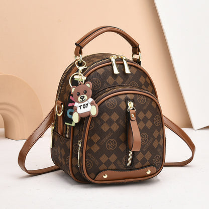 Women's Stylish Slouchy Soft Fashion Simple Backpacks