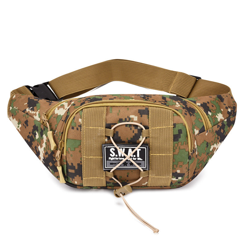 Camouflage Field Fashion Trendy Running Cycling Men's Waist Packs