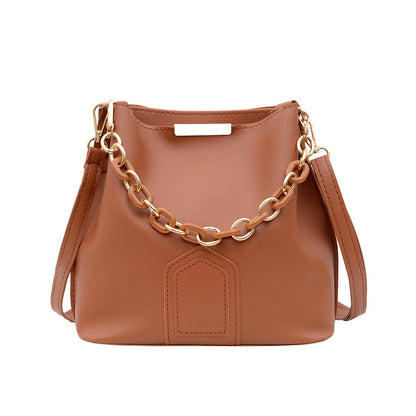 Women's Style Bucket Trendy Fashion Chain Hand Shoulder Bags