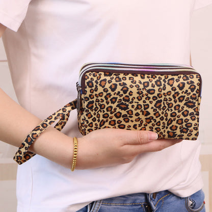 Durable Women's Long Clutch Fabric Zip Handbags