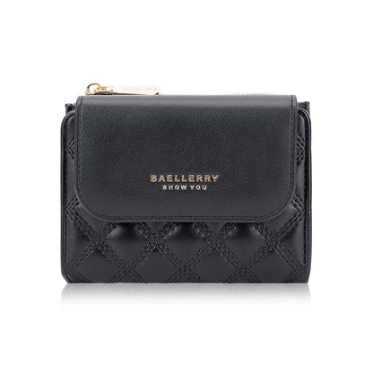 Women's Graceful Short Korean Fashion Mini Ladies Wallets