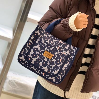 Women's Thick Portable Lunch Box Hand Carrying Handbags