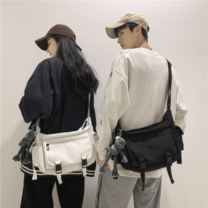 Sacs messagers pour hommes et femmes de grande capacité et simples pour le style