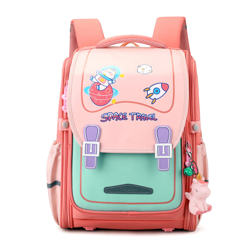 Children's Korean Cartoon For Primary One-piece Boys Elementary School Students' Schoolbags