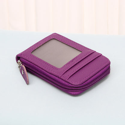 Women's Korean Style Portable Short Bank Ladies Wallets