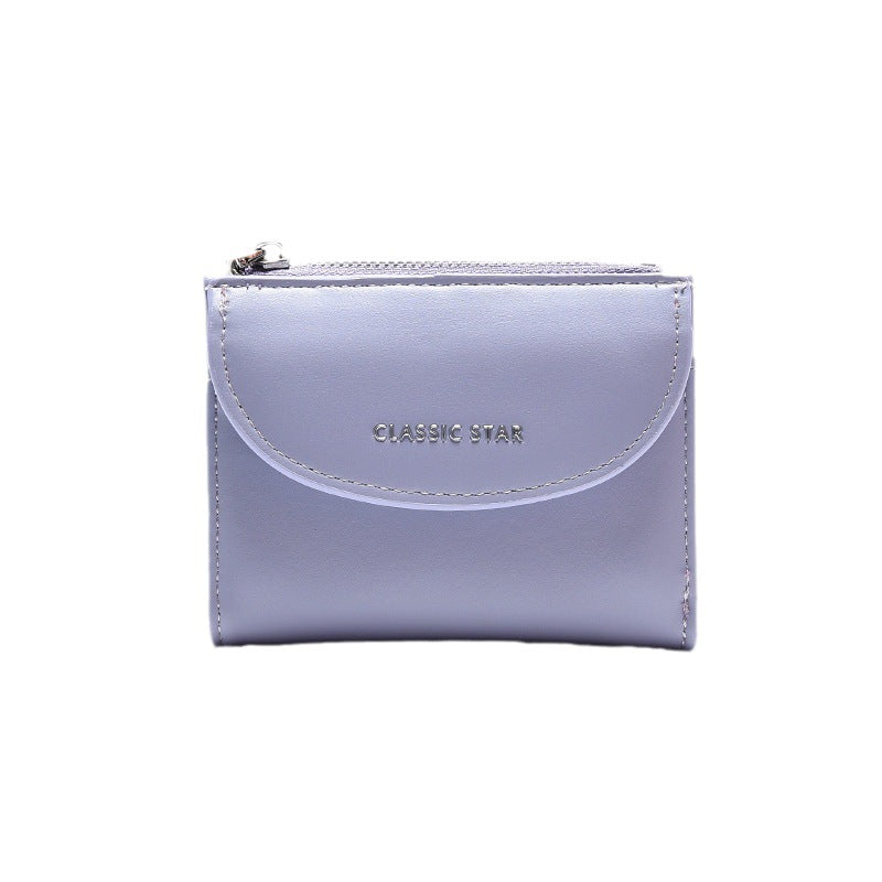 Women's Graceful Charming Unique Korean Short Ladies Wallets