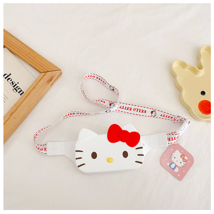 Children's Silicone Cartoon Cute Daily Matching Children's Waist Packs