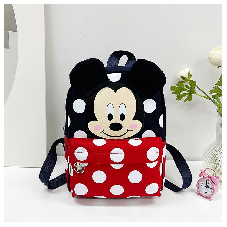 Beautiful Children's Trendy Boys Color Matching Backpacks