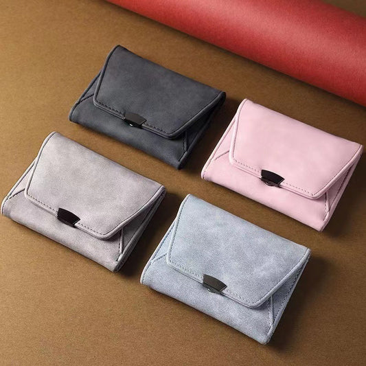 Women's Short Korean Style Simple Fashion Small Coin Purses