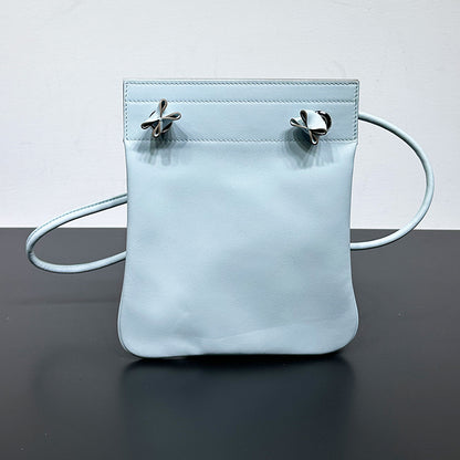 Beautiful Calf Leather Groom Envelope Cloud Crossbody Bags