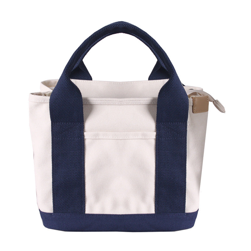 Women's Zip One Canvas Lunch Portable Thousand Shoulder Bags