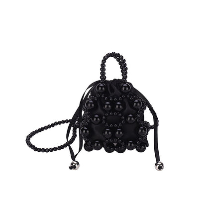 Children's Innovative Attractive Mini Beaded Pearl Children's Shoulder Bags