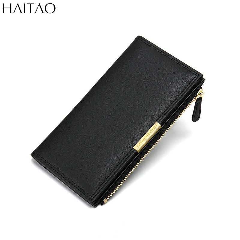 Women's Beautiful Korean Simple Clutch Long Ladies Wallets