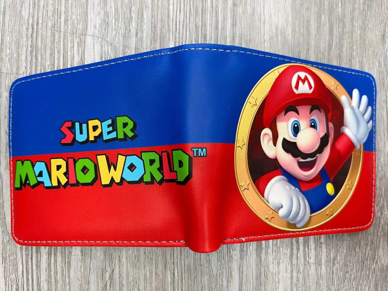 Super Mary Short Mario Unisex Leather Ladies Wallets