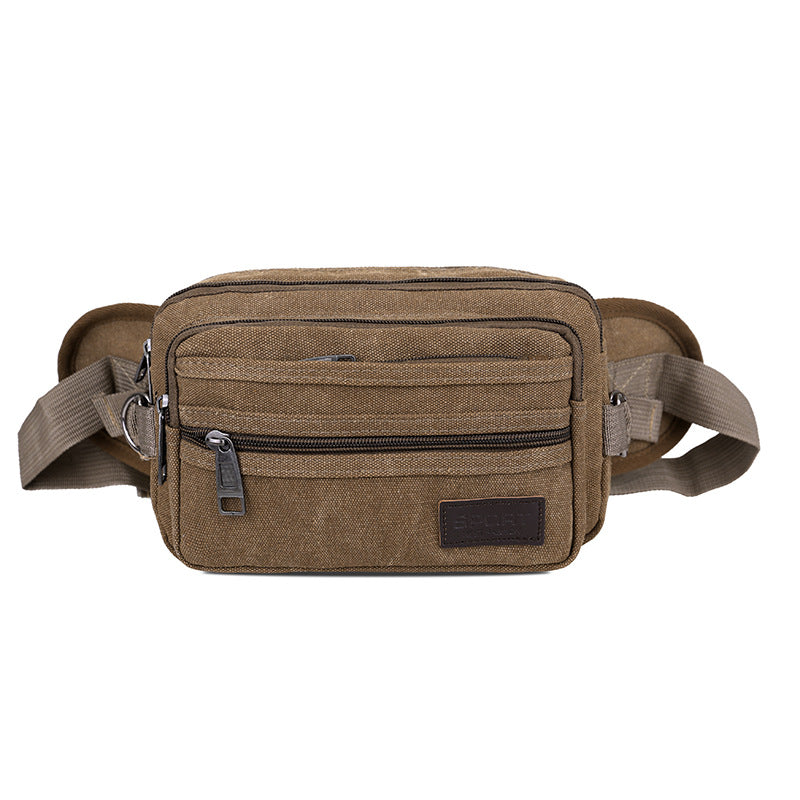 Men's Oxford Cloth Canvas Riding Tide Men's Waist Packs