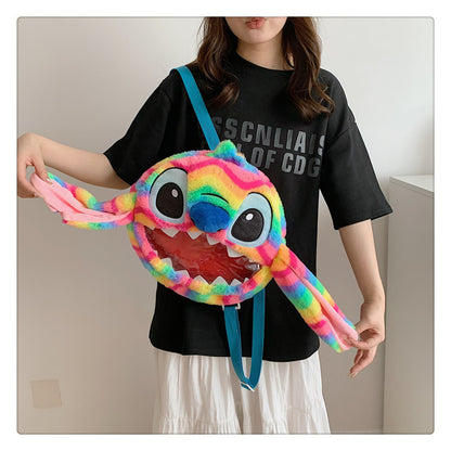 Crane Machines Gift Cartoon Cute Toy Stitch Korean Crossbody Bags