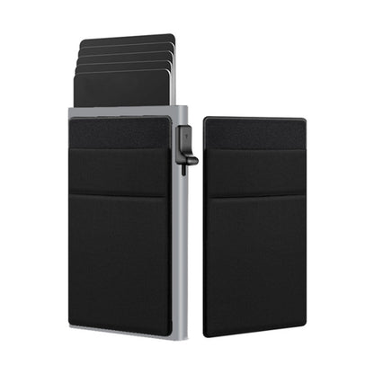 Alloy Automatic Pop-up Business Swiping Metal Card Holder