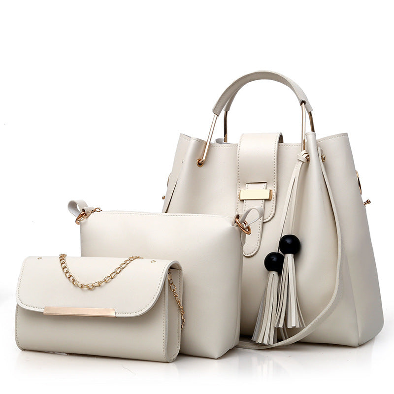 Women's Trendy Versatile Fashion Match Sets Simple Shoulder Bags