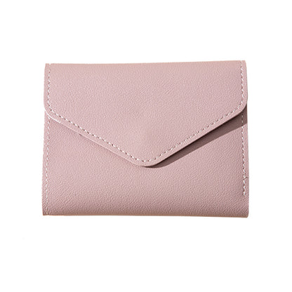 Women's Short Solid Color Autumn High-grade Ladies Wallets