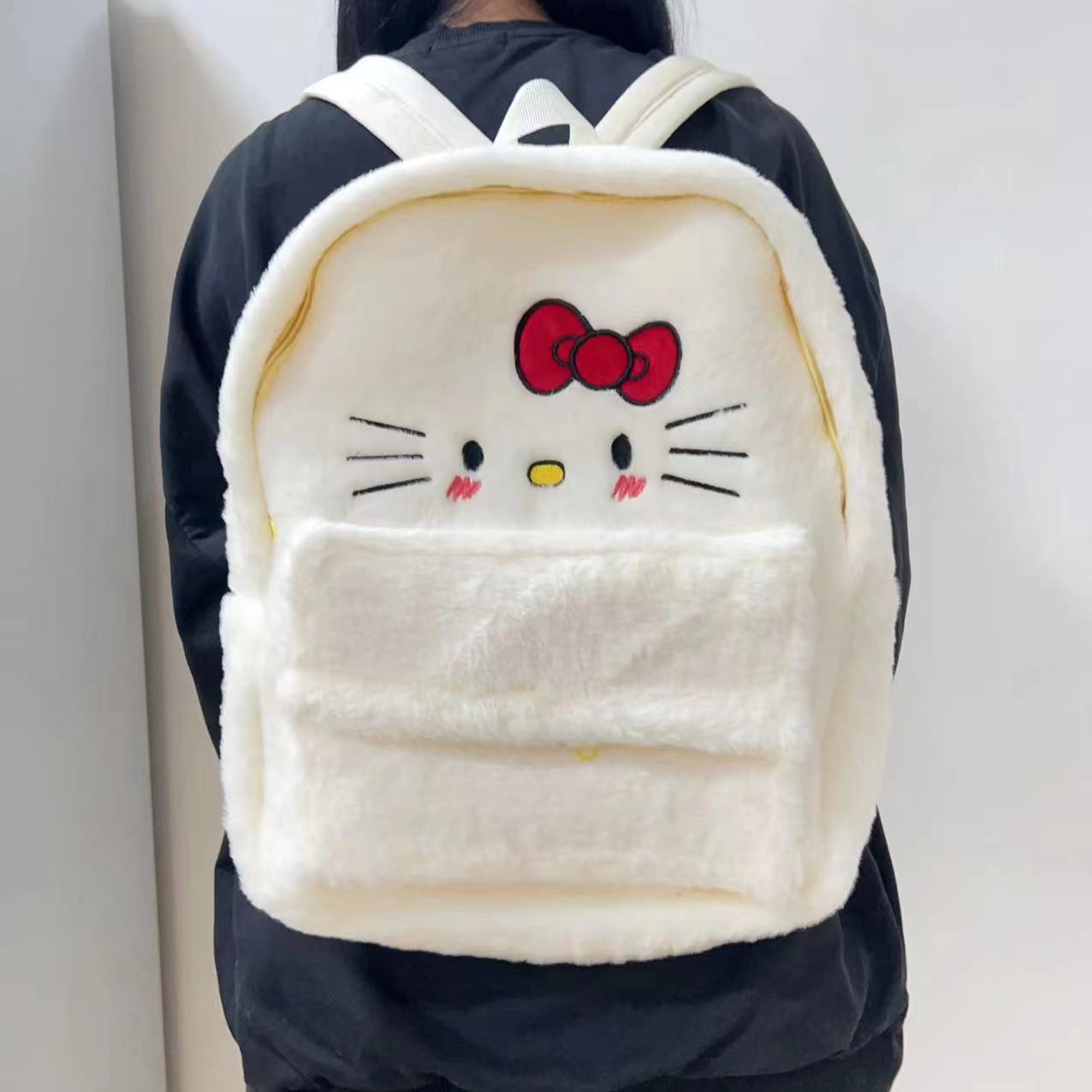 Cat Plush Cute Mobile Doll Birthday Crossbody Bags