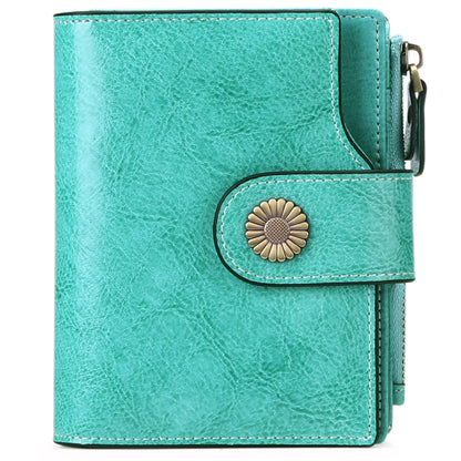 Women's Short Korean Fashion Hasp Clutch Pocket Ladies Wallets