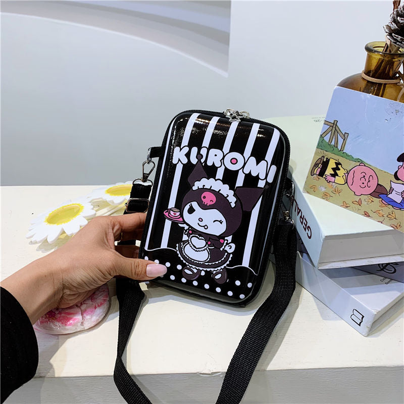 Women's Korean Cartoon Cute Western Mobile Crossbody Bags