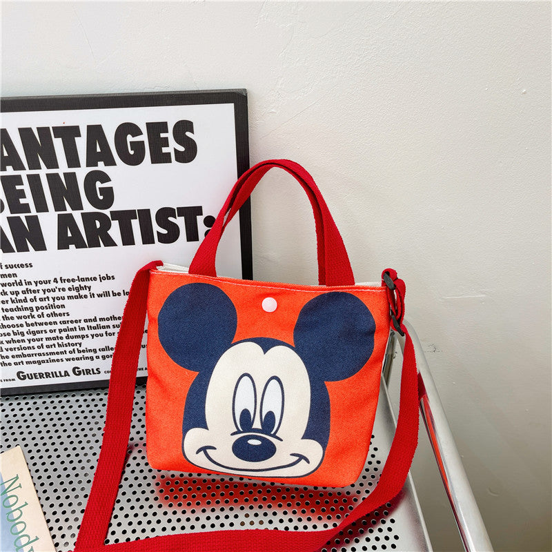 Children's Canvas Cartoon Cute Fashion Boys Children's Shoulder Bags