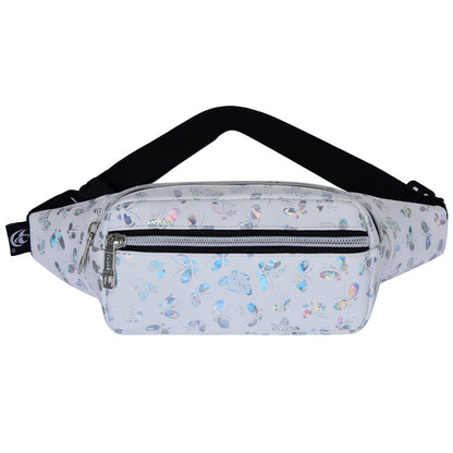 Women's Leisure Cell Storage Trendy Colored Flowers Waist Packs