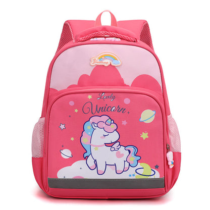 Sacs d'école pour enfants de petite classe avec licorne de dessin animé pour garçons de 1 an