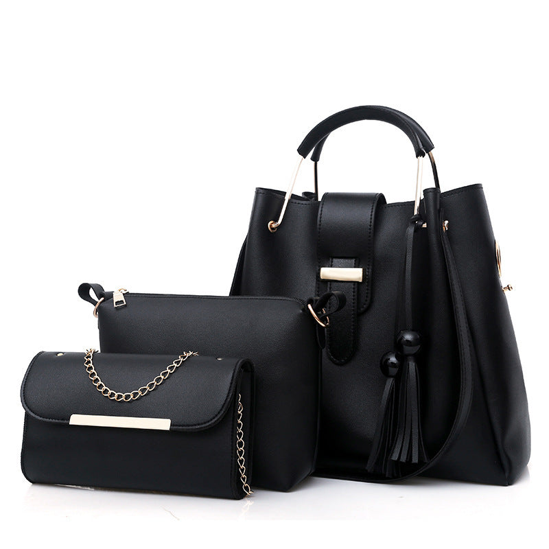 Women's Trendy Versatile Fashion Match Sets Simple Shoulder Bags