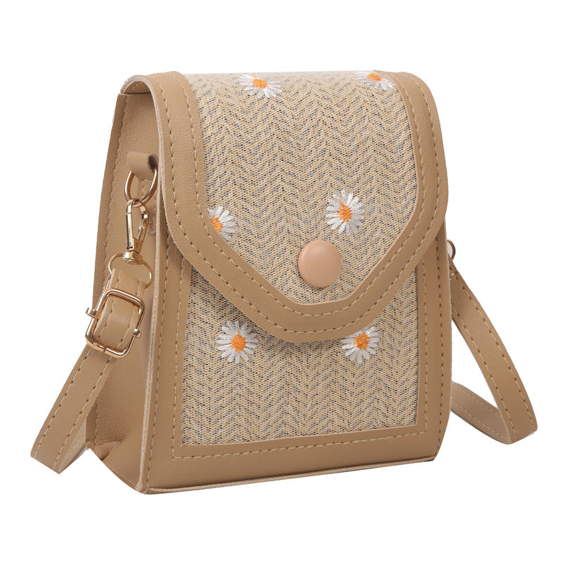 Small Straw Mobile Female Summer Fashion Bags