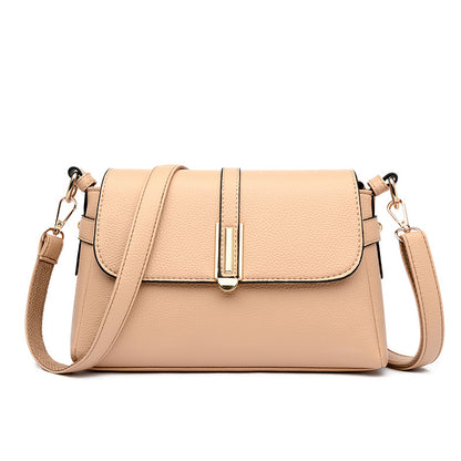 Women's Small Square Simple Western Style One Crossbody Bags